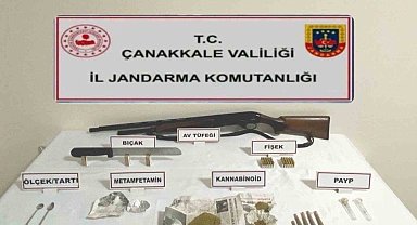 Çanakkale'de uyuşturucu operasyonu: 4 tutuklama