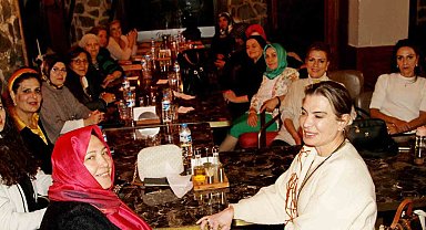 Erzurum'un güçlü kadınları dayanışma sofrasında buluştu