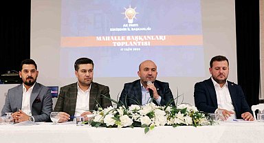 Gürhan Albayrak mahalle başkanlarıyla istişarelerde bulundu