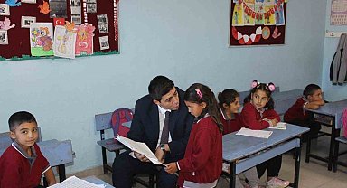 Kaymakam Erdoğan'dan okul ziyaretleri