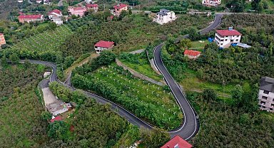 Ordu'da yolların standardı yükseliyor