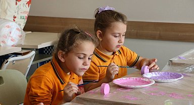 SGM'de misafir öğrenciler yeteneklerini keşfetti