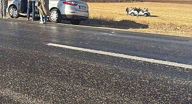 Siirt'te otomobil takla attı: Anne ve çocuğu yaralandı