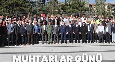 Vali Aksoy muhtarların Muhtarlar Günü'nü kutladı