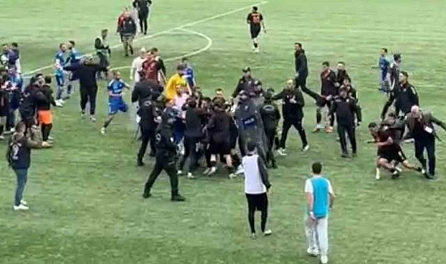 Futbol sahası ringe döndü, 24 kırmızı kart çıktı - Bursada Güncel