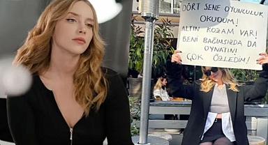 Ünlü isimden pankartlı çağrı