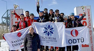 Kastamonu Üniversitesi, Kış Spor Oyunları’nda Türkiye ikincisi oldu