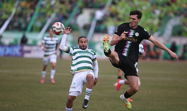 Lider Bursaspor'dan kritik puan kaybı!