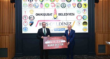 Onikişubat Belediyesi’nden amatör spora destek
