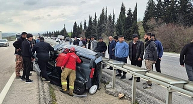 Bursa’da korkunç kaza! Yaralılar var