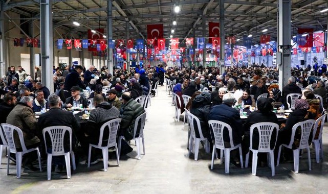Kardeşlik sofrası Yenişehir'de kuruldu
