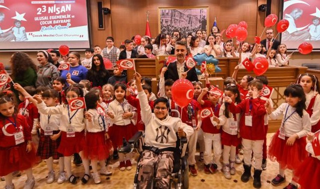 Bursa Büyükşehir Meclisi’nde söz çocukların oldu