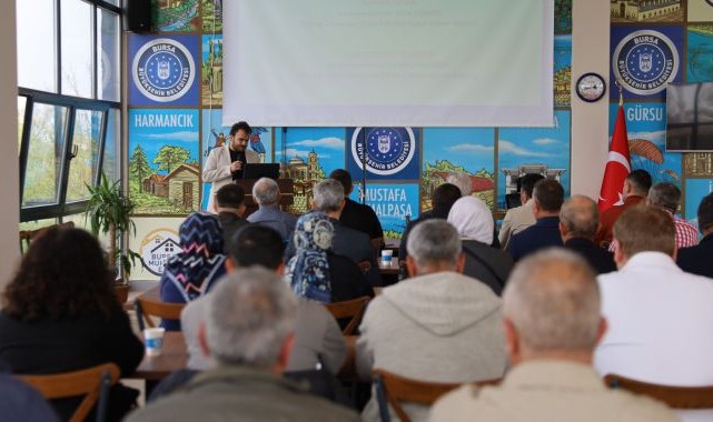 Bursa'da çiftçilere eğitim desteği