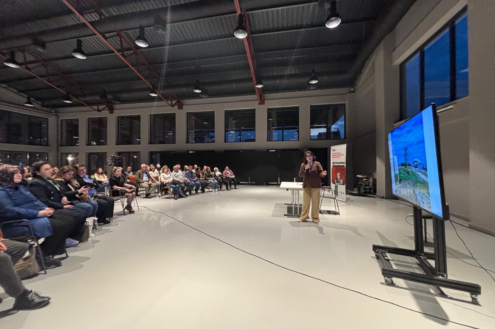 Gölyazı kazıları Pancar Deposu’nda anlatıldı