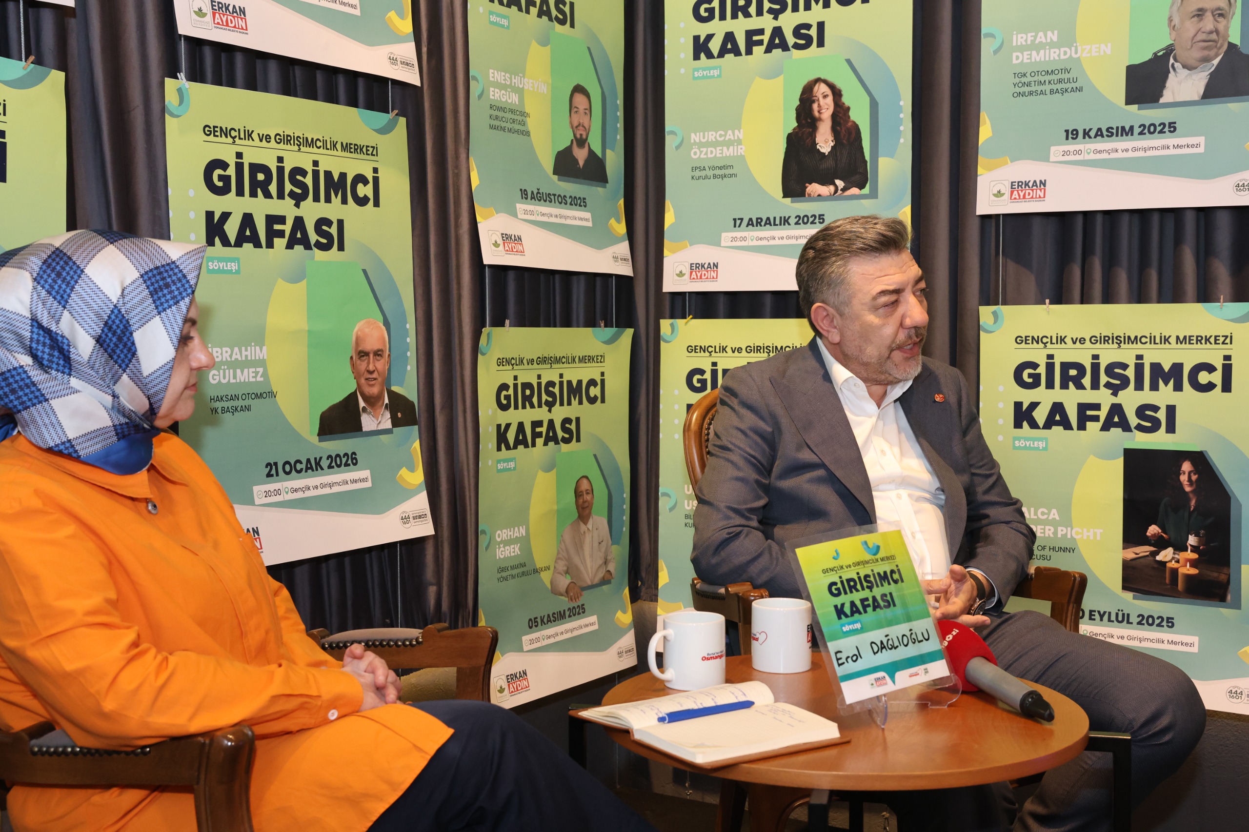 Osmangazi’de Erol Dağlıoğlu’ndan Girişimcilere Altın Tavsiyeler