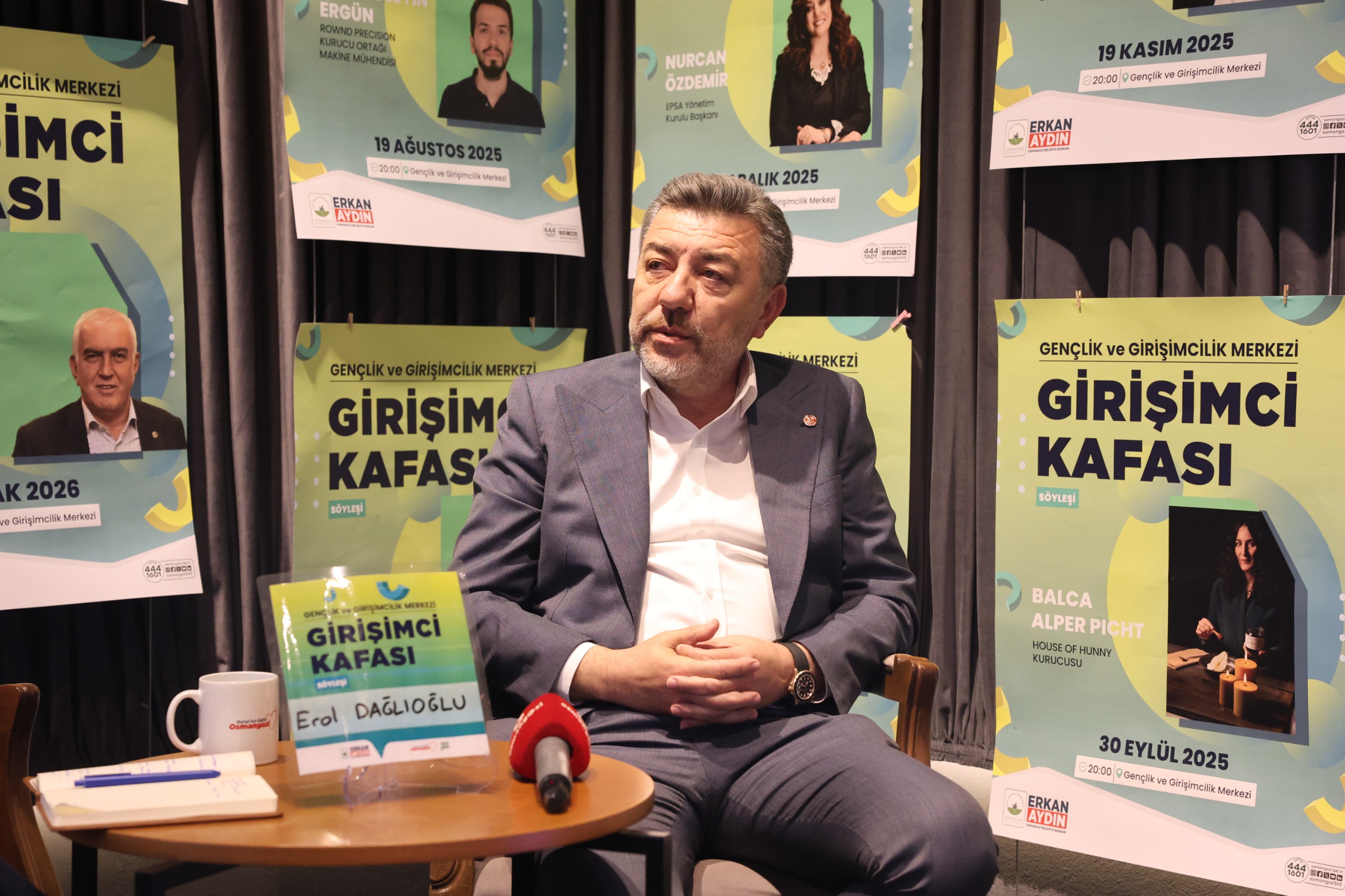 Osmangazi’de Erol Dağlıoğlu’ndan Girişimcilere Altın Tavsiyeler