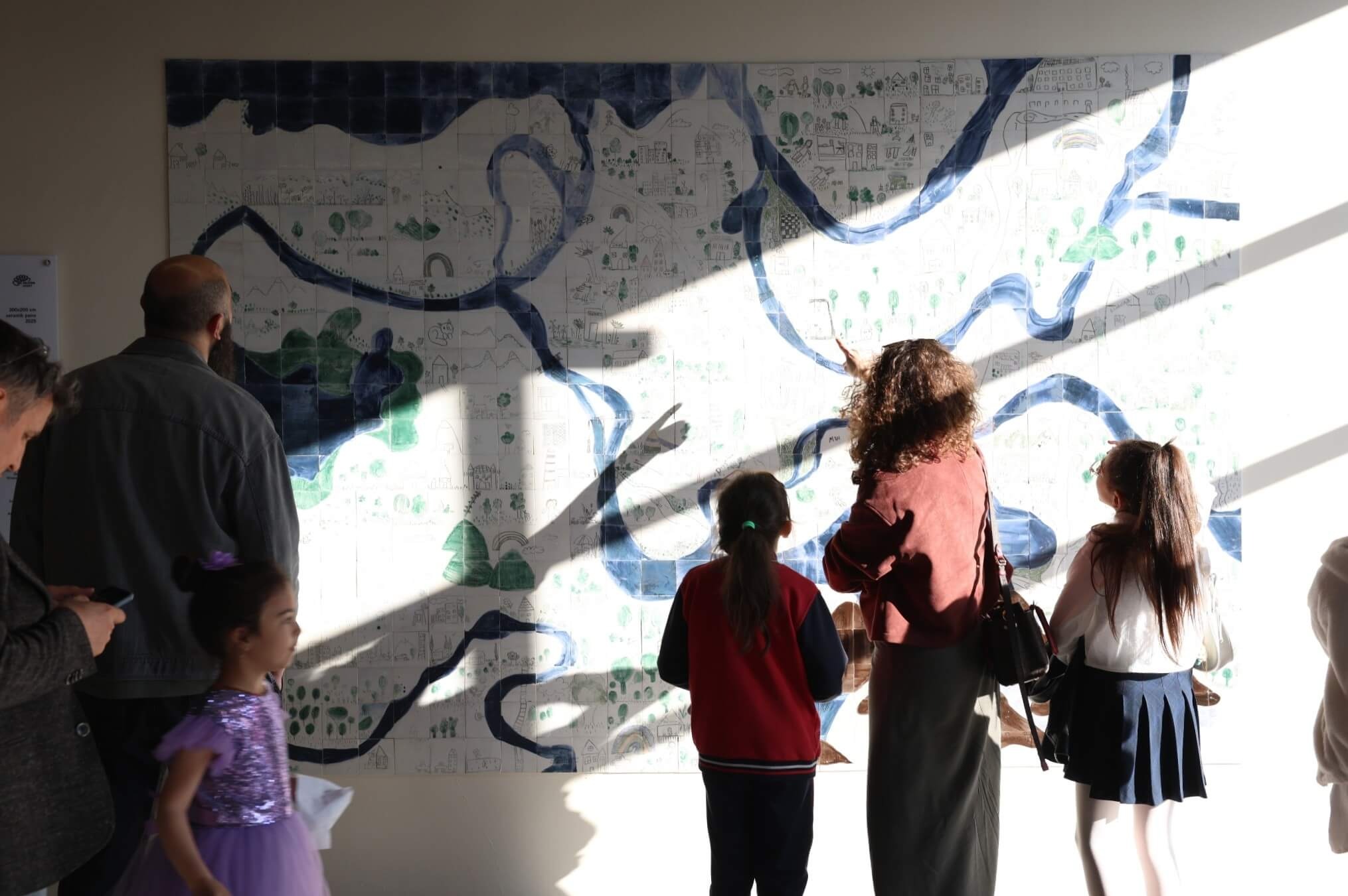 Şehrin hikayesini Nilüferli çocuklar çizdi