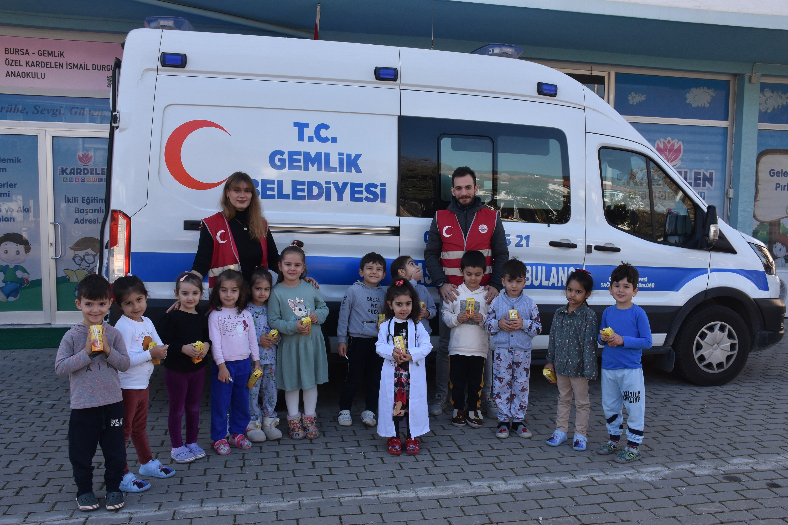 Anaokuluna”sağlıklı” ziyaret