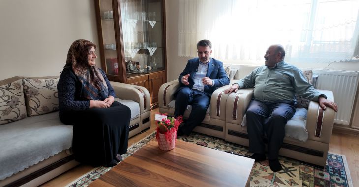 Anneler Günü'nde şehit anneleri unutulmadı