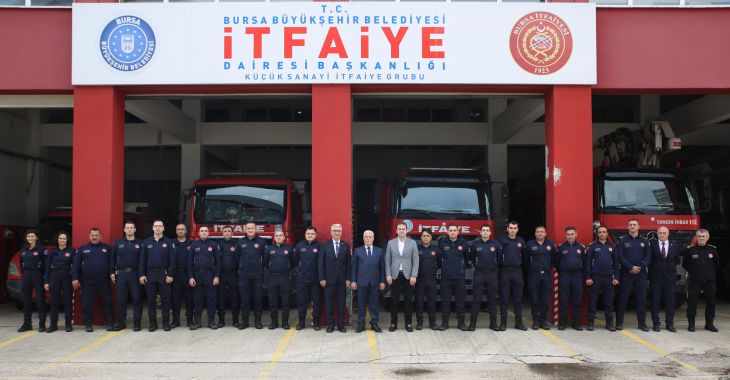Başkan Bozbey'den bayramda çalışan ekiplere ziyaret