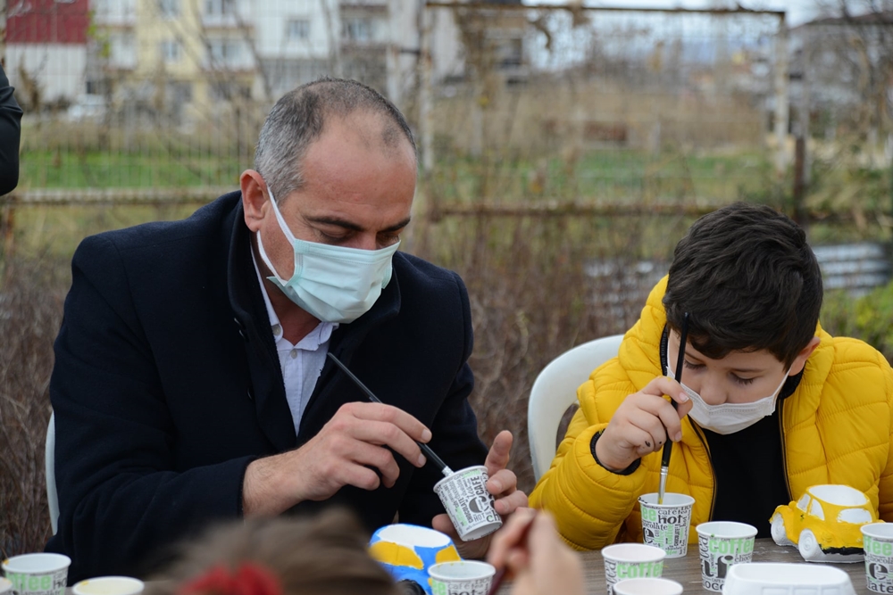 Başkan Sertaslan özel çocuklar ile buluştu