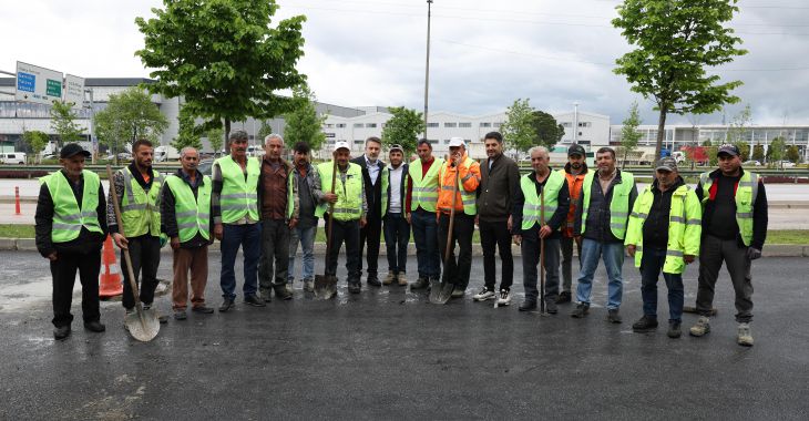 Başkan Vekili Biba'dan 1 Mayıs'ta görev başındaki emekçilere ziyaret