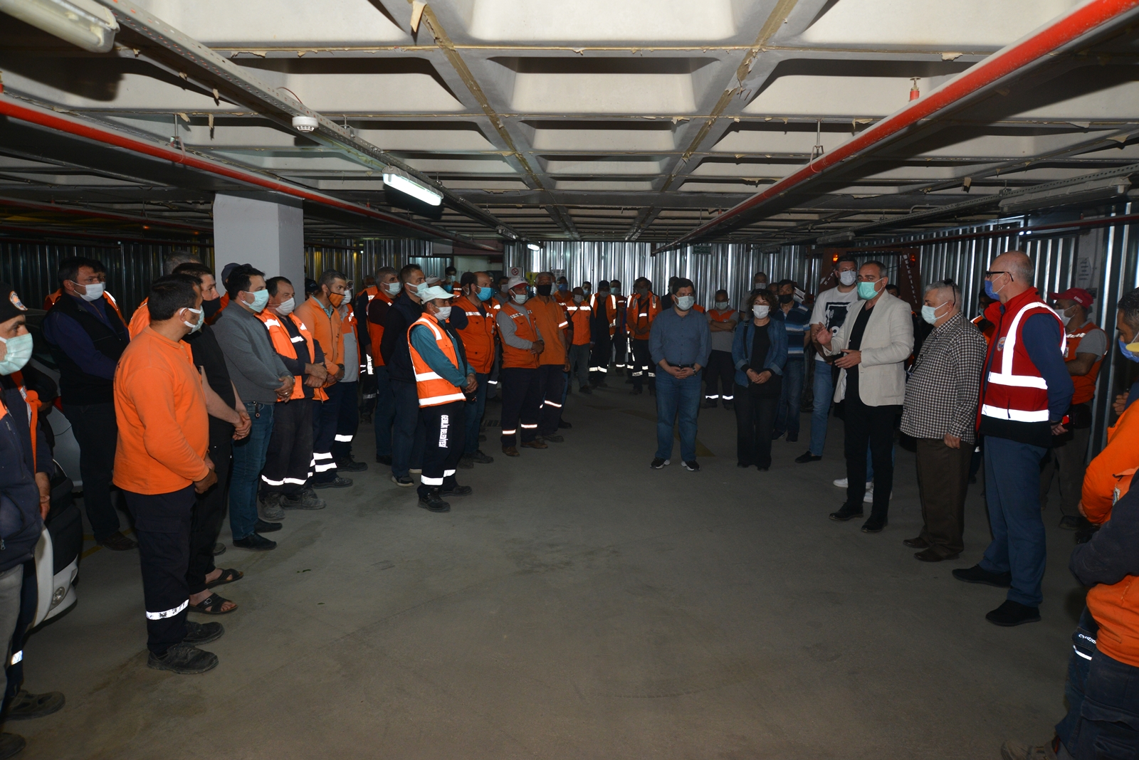 Belediye Başkanımız Mehmet Uğur Sertaslan “Sokakta çalışan Belediye personeli aşı kapsamına alınmalı”