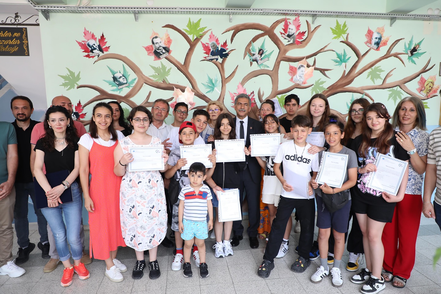 Belediye Başkanımız Şükrü Deviren Erasmus öğrencileri ile bir araya geldi