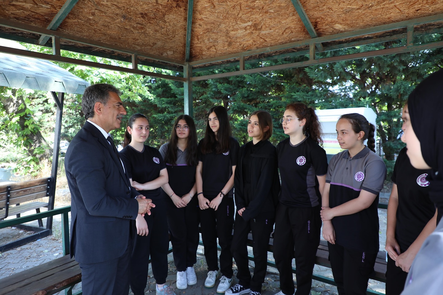Belediye Başkanımız Şükrü Deviren Gemlik Fen Lisesi'ni ziyaret etti