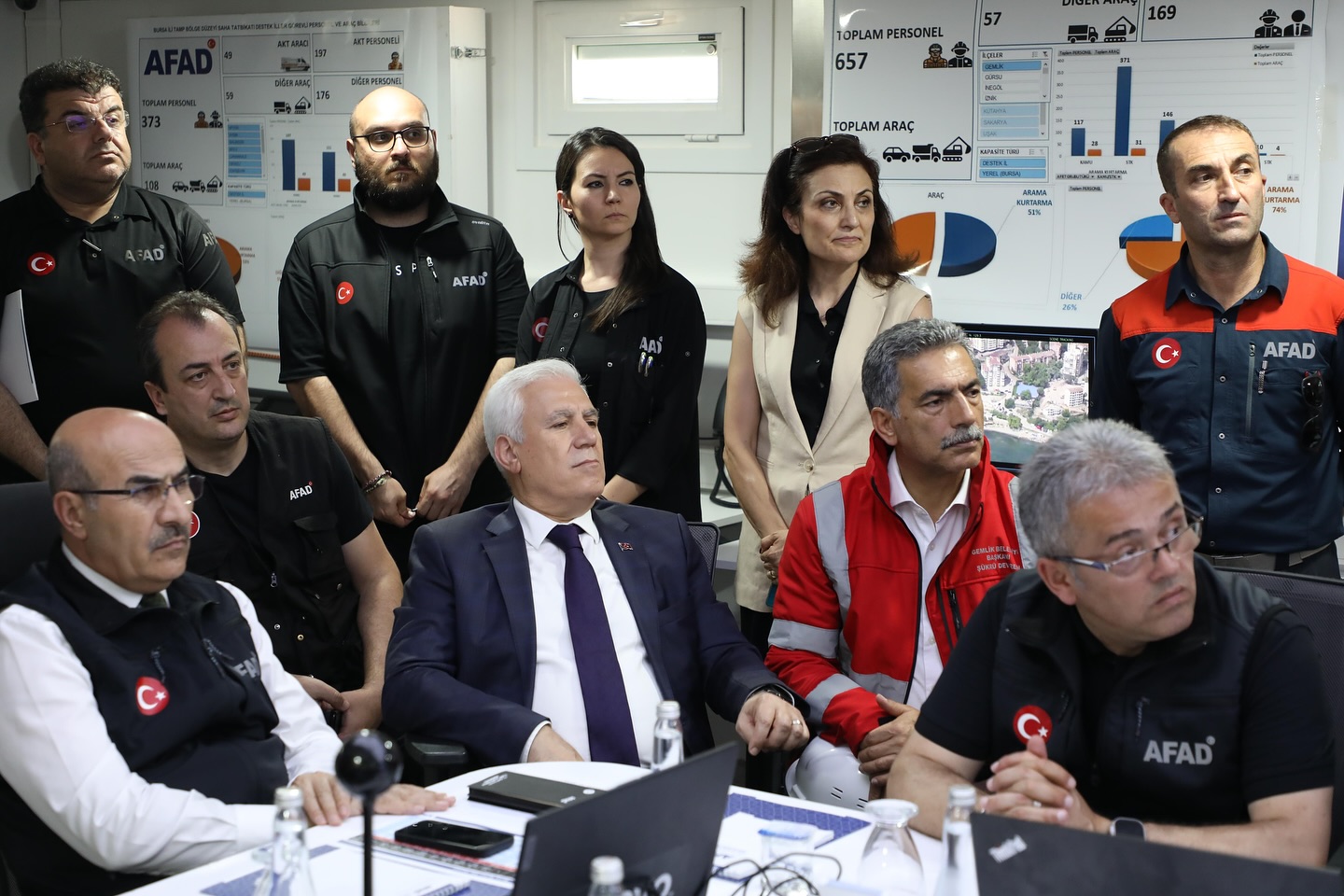 Belediye Başkanımız Şükrü Deviren, tatbikata katıldı