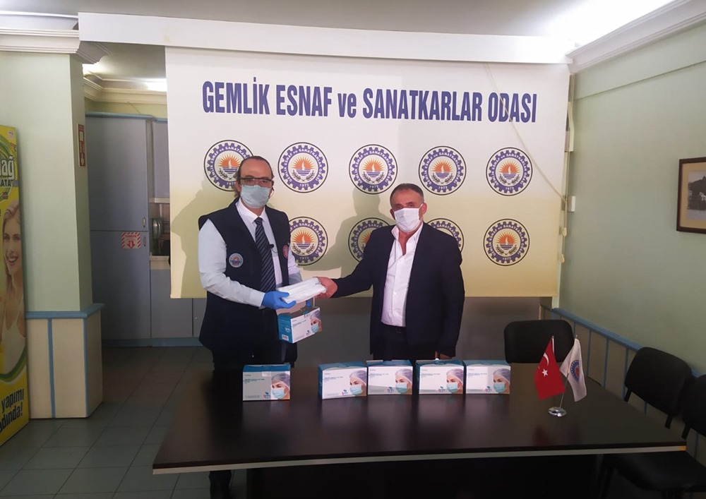 Belediye ve esnaftan koronayla ortak mücadele