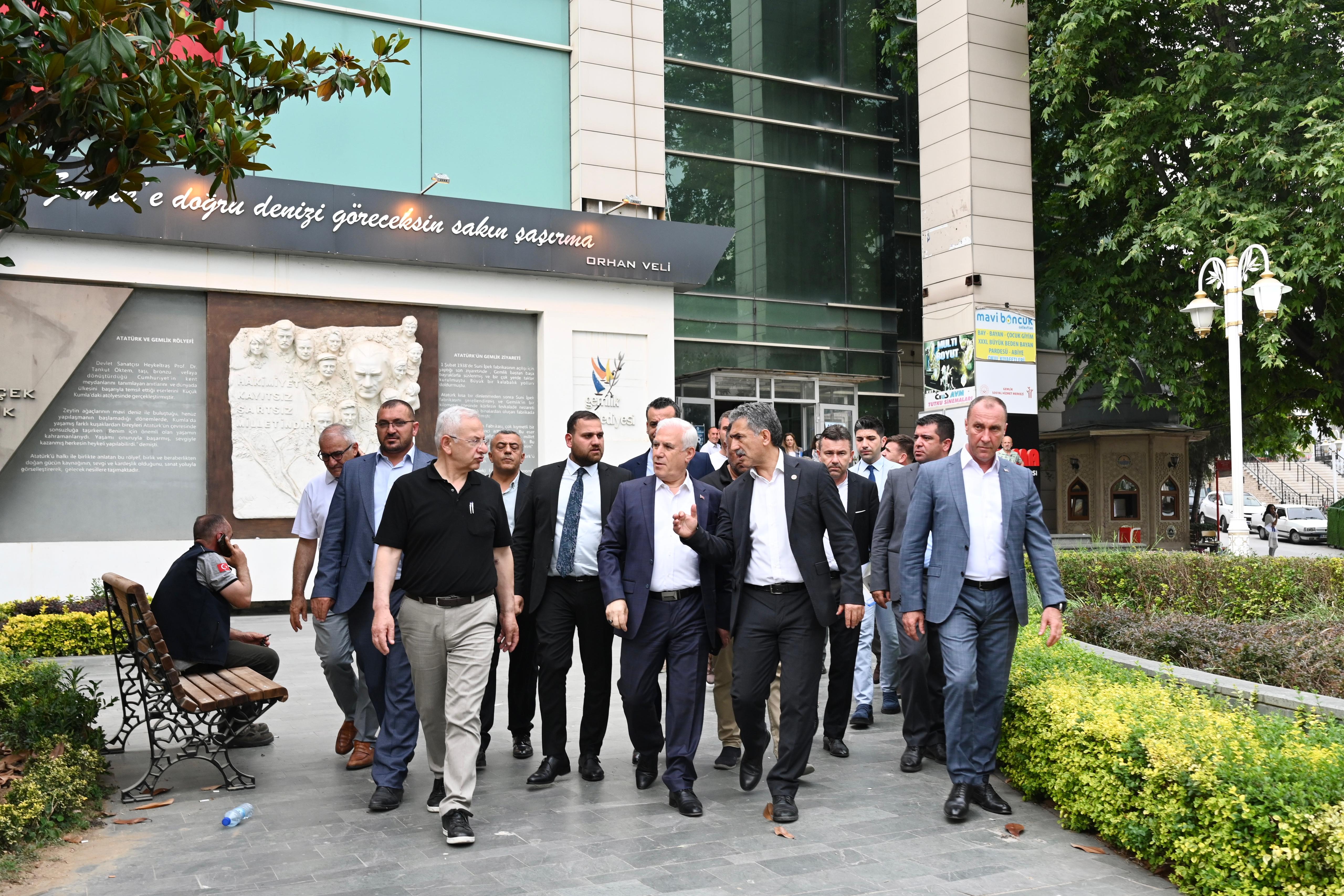 Beş yıllık planda Gemlik – Büyükşehir işbirliği