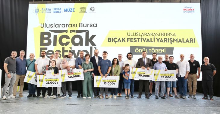 Bıçağın ustaları ödüllendirildi