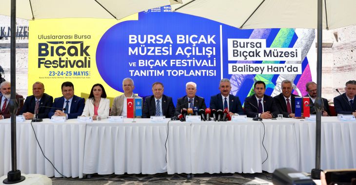 Bursa Bıçak Müzesi, Balibey Han’da açıldı