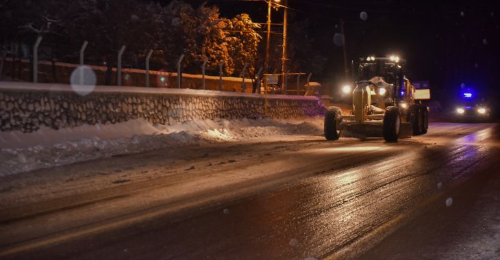 Bursa Büyükşehir sahada, ulaşım yolunda