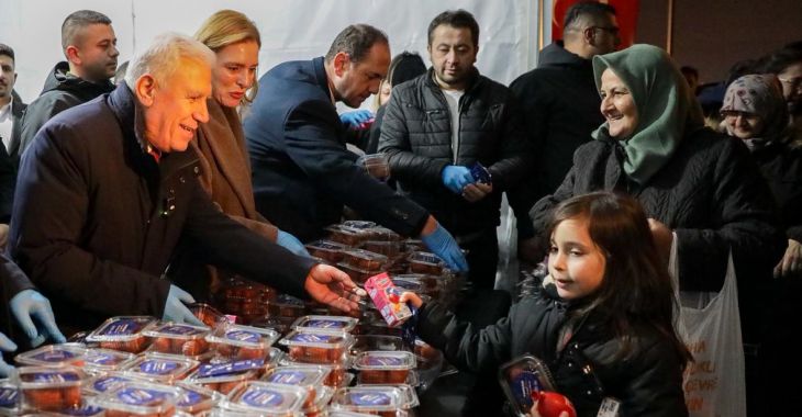 Bursa’da Miraç Kandili bereketi