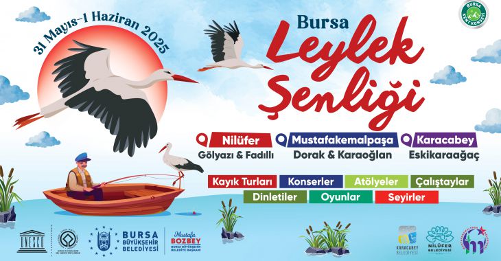 ‘Bursa Leylek Şenliği’ başlıyor