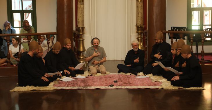 Bursa Mevlevihanesi’nde aşure merasimi