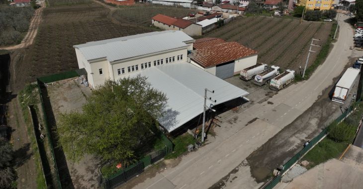 Büyükşehir'den kırsal mahallelere malzeme desteği