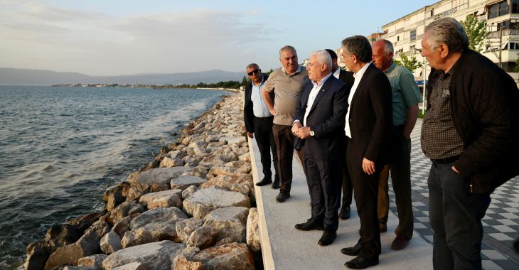 Büyükşehir’den Kurşunlu sahil yoluna otopark müjdesi
