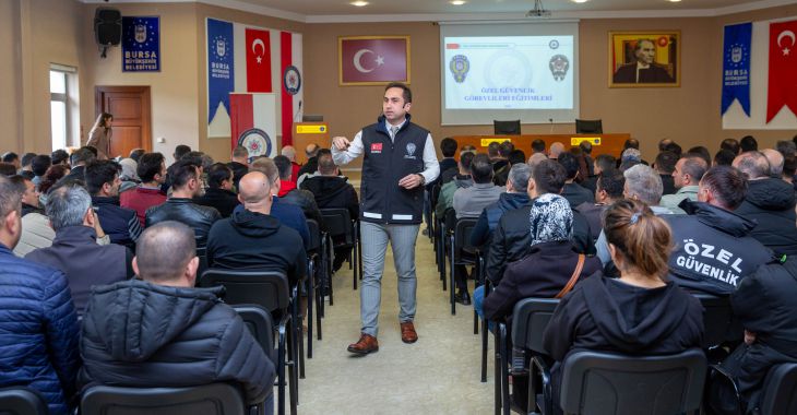 Büyükşehir’den personele güvenlik eğitimi