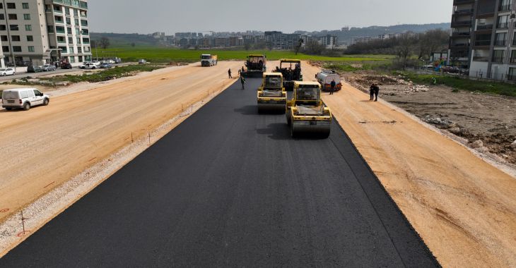 Büyükşehir'le yeni yerleşimlere modern yollar