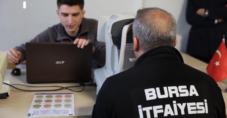 Büyükşehir personeline sağlık taraması