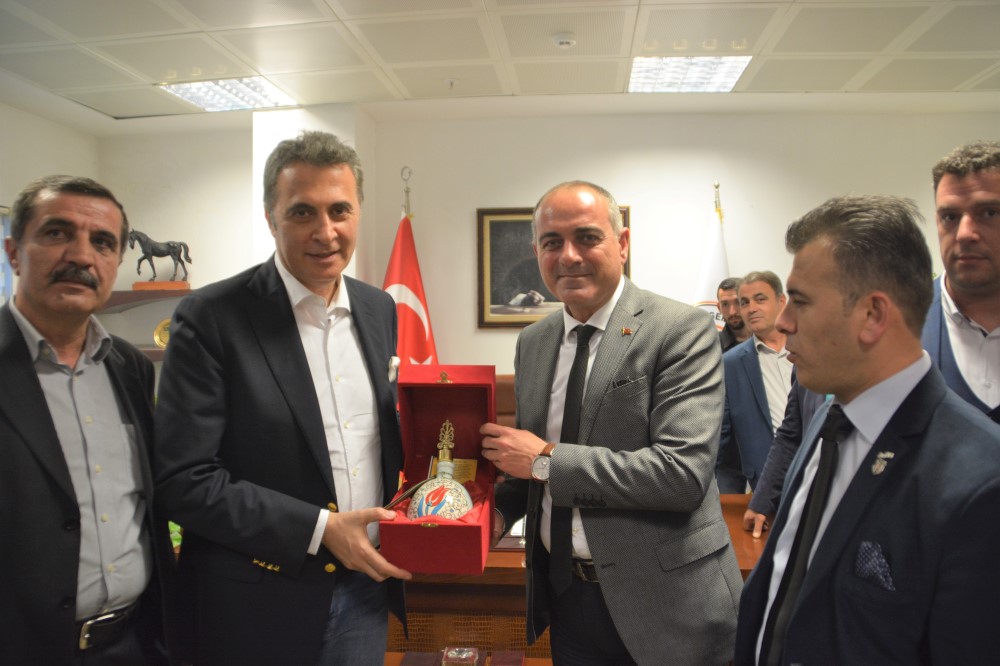 FİKRET ORMAN'DAN BAŞKAN SERTASLAN'A ZİYARET