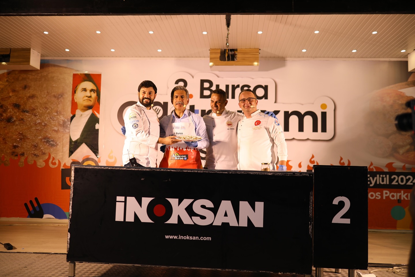 Gastronomi tırı Gemlik'teydi