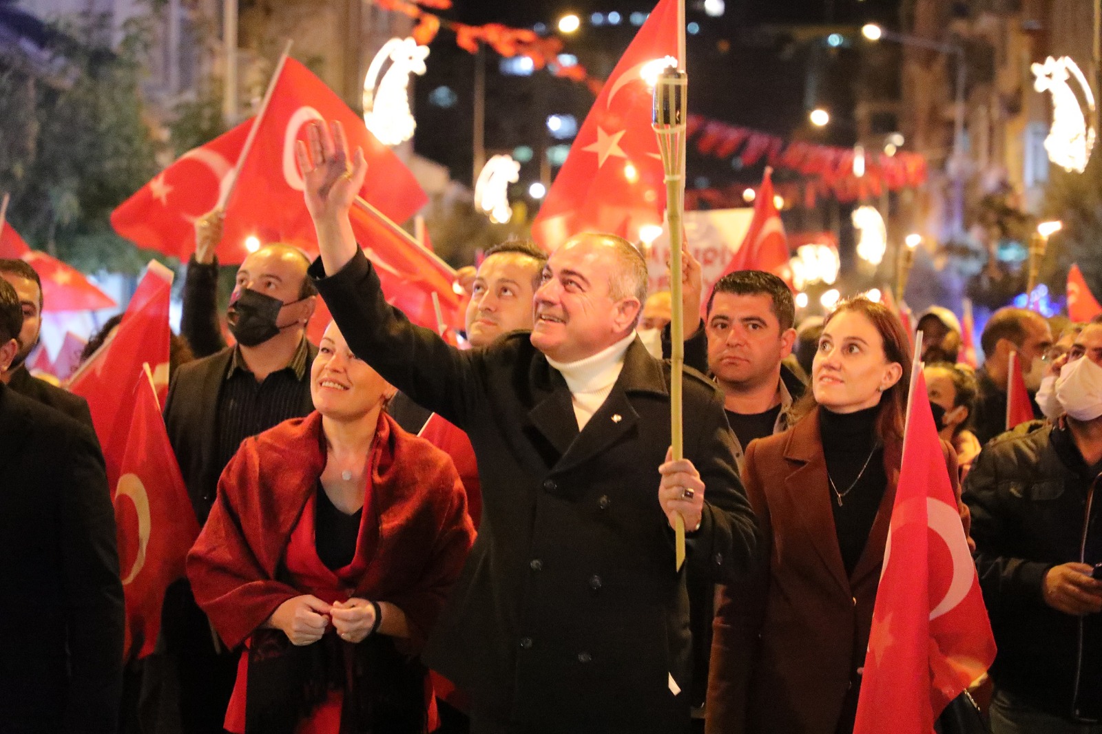Gemlik’te Cumhuriyet Bayramı’na yakışır kutlama