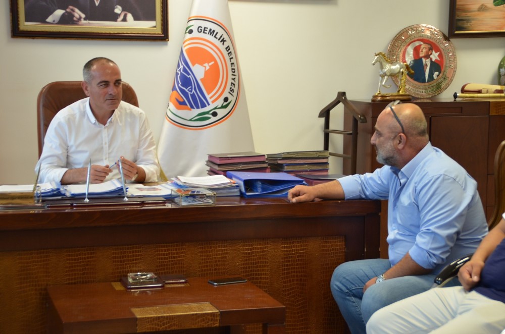 Gemlikspor’dan Başkan Sertaslan’a Ziyaret