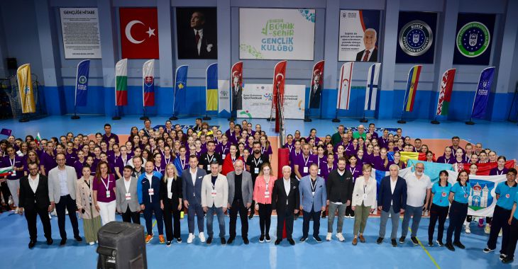Kardeş Şehirler Voleybol Turnuvası başladı