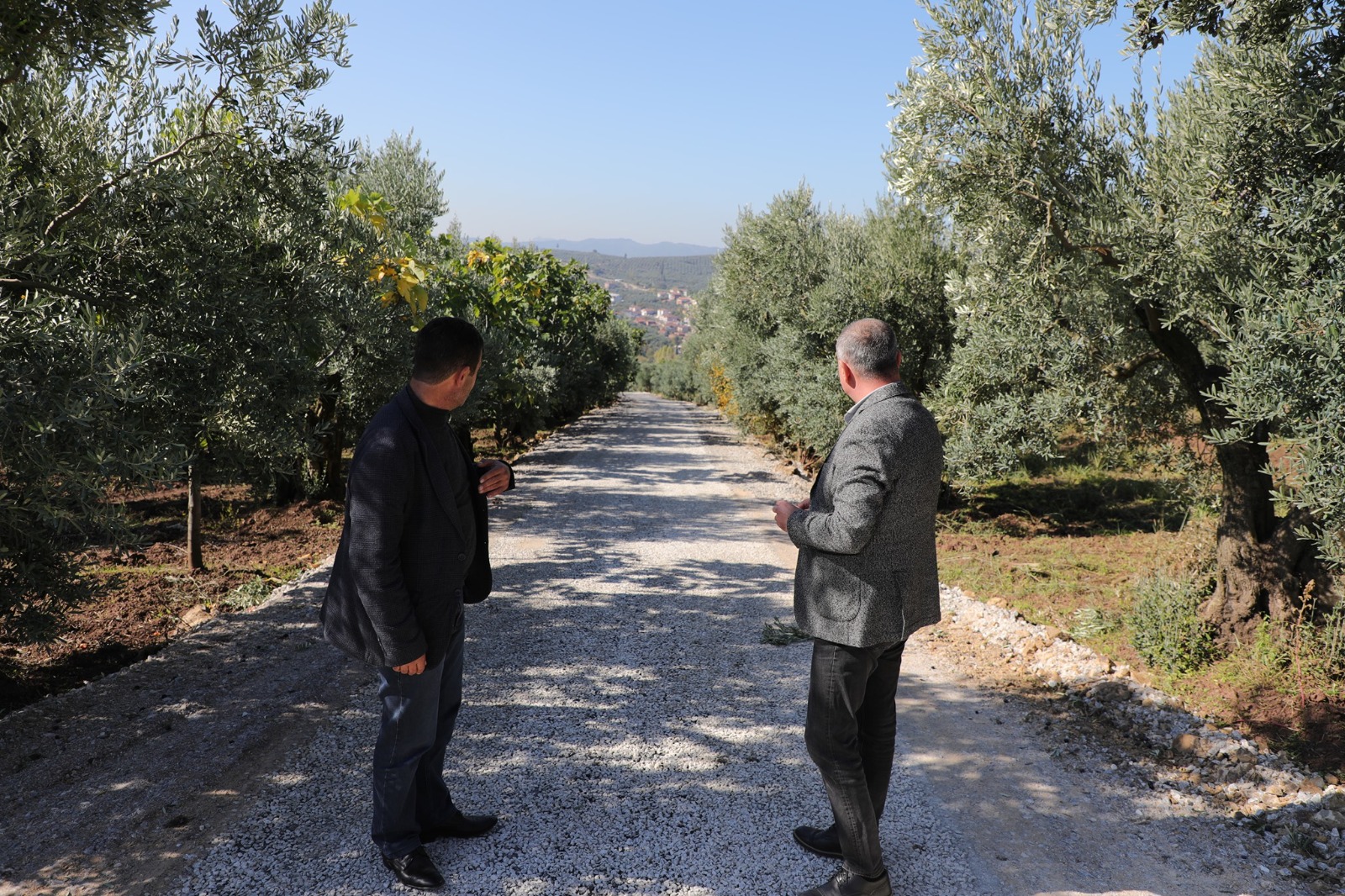 Katırlı Muratoba arasına 2 bin 500 metrelik yeni yol