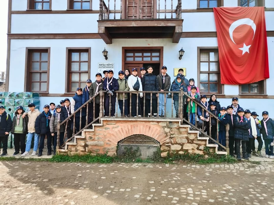Kestel Belediyespor İzcileri, Tarihi Aksu Köyü’nde...